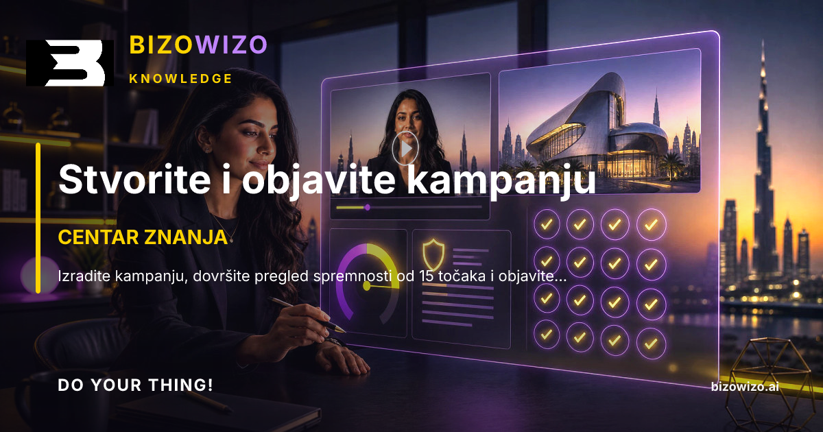 Stvorite i objavite kampanju