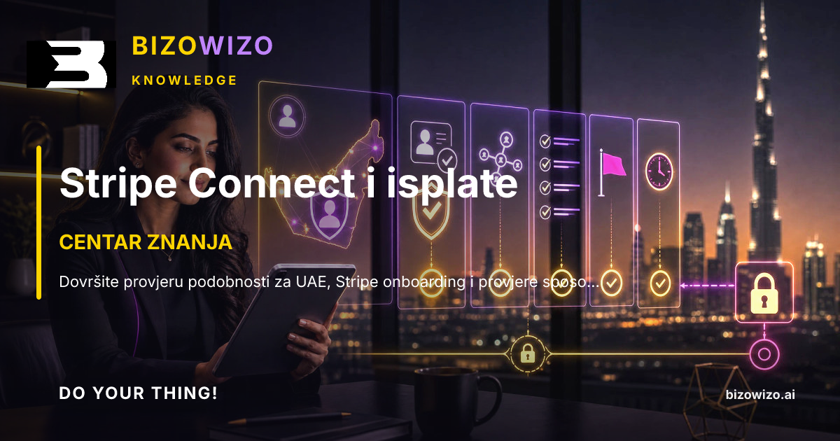 Stripe Connect i isplate