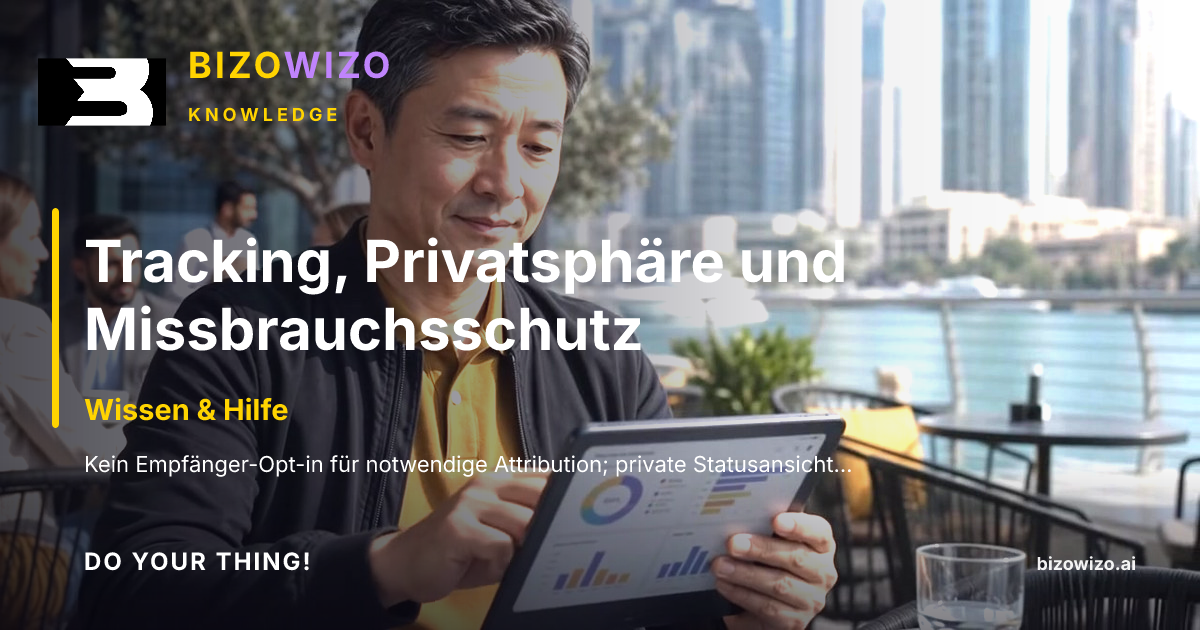 Tracking, Privatsphäre und Missbrauchsschutz