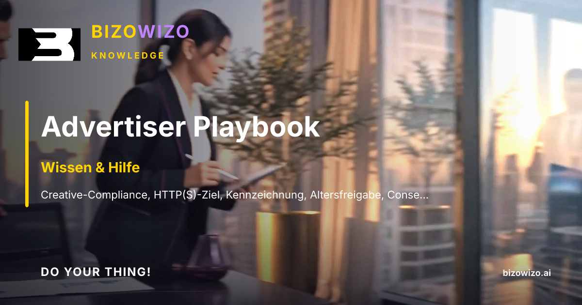Advertiser Playbook
