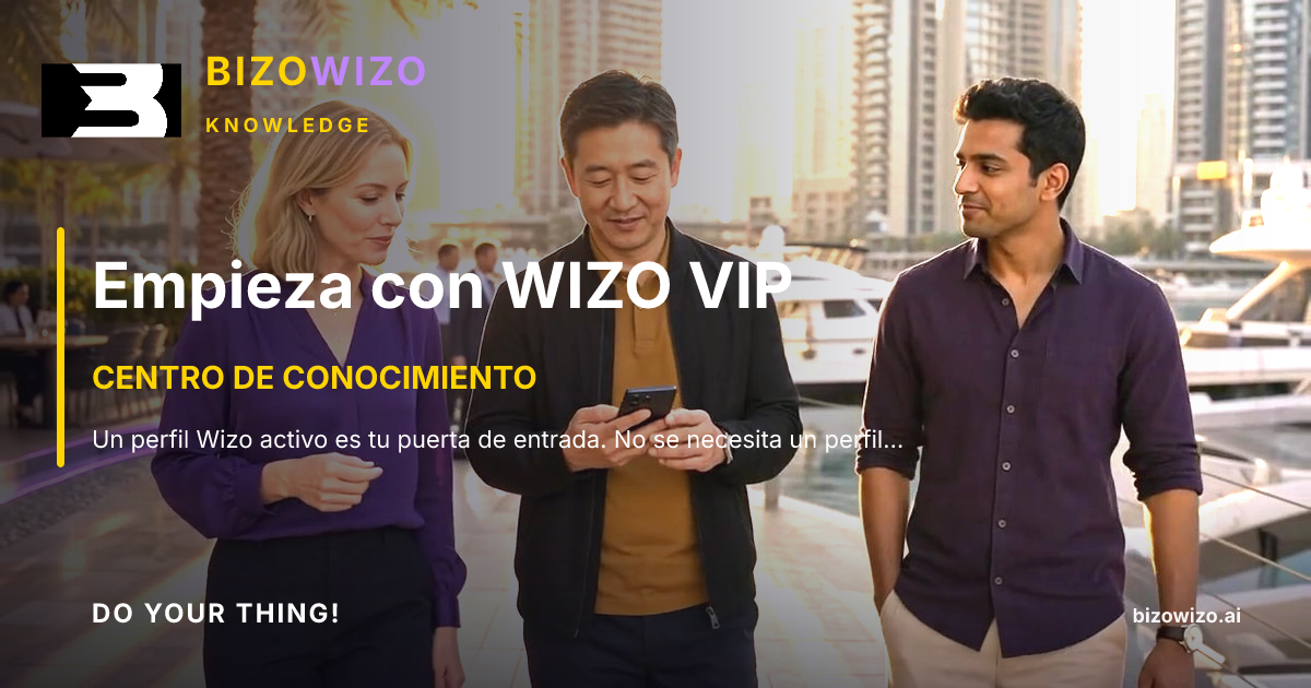 Empieza con WIZO VIP