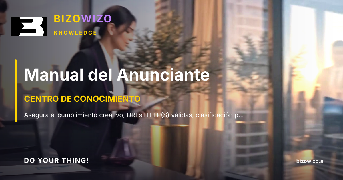 Manual del Anunciante