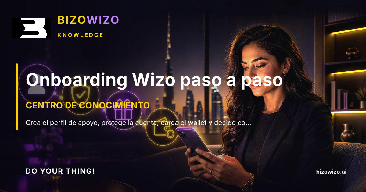 Onboarding Wizo paso a paso