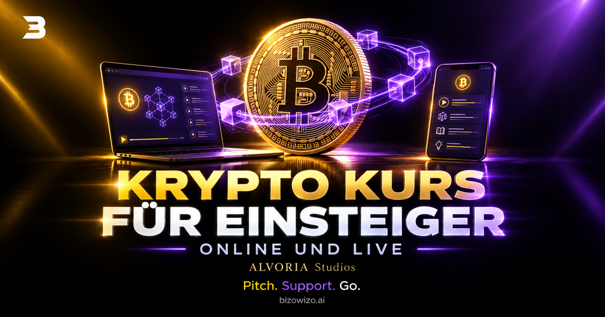 Krypto Kurs für Einsteiger - online und live