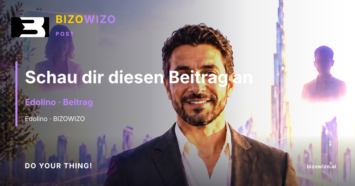 Schau dir diesen Beitrag an