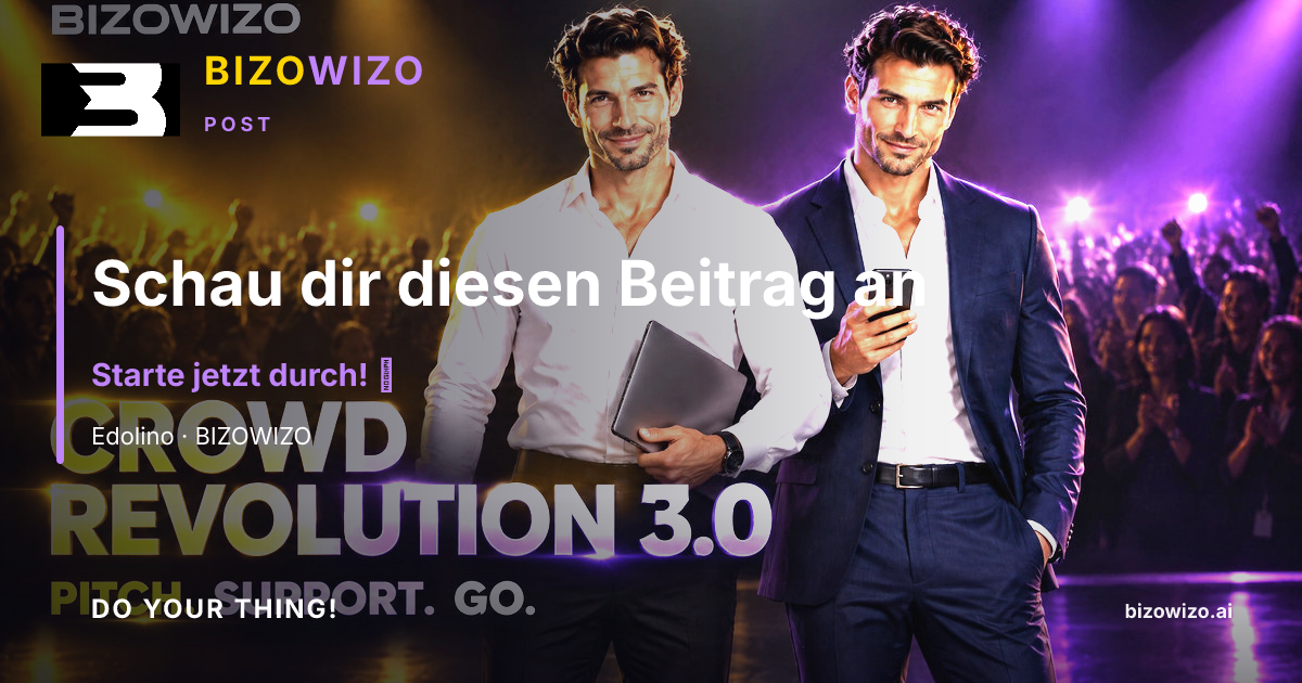 Schau dir diesen Beitrag an
